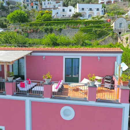 Palazzo Rocco Penthouse White Moon In Appartamento Praiano